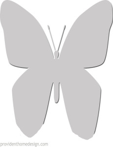 Butterfly #1 Template