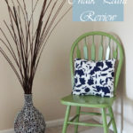 Chair Makeover & Americana Chalk Paint Review