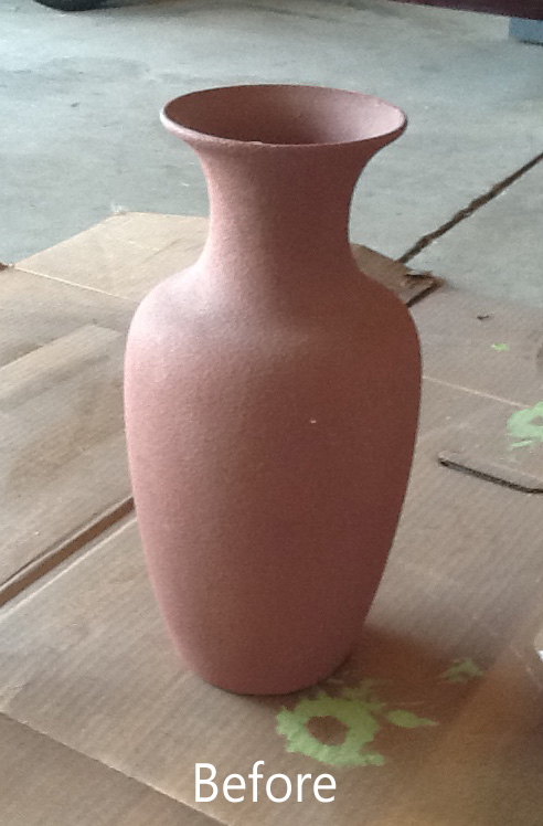 vase before
