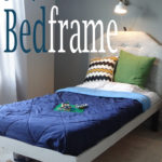 DIY Wood Bedframe in 5 Easy Steps