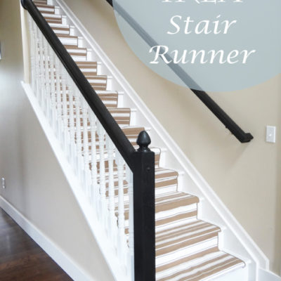 Stair Runner Reveal and Tutorial