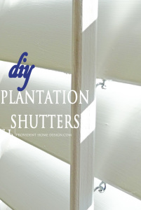 How to Make Plantation Shutters Tutorial