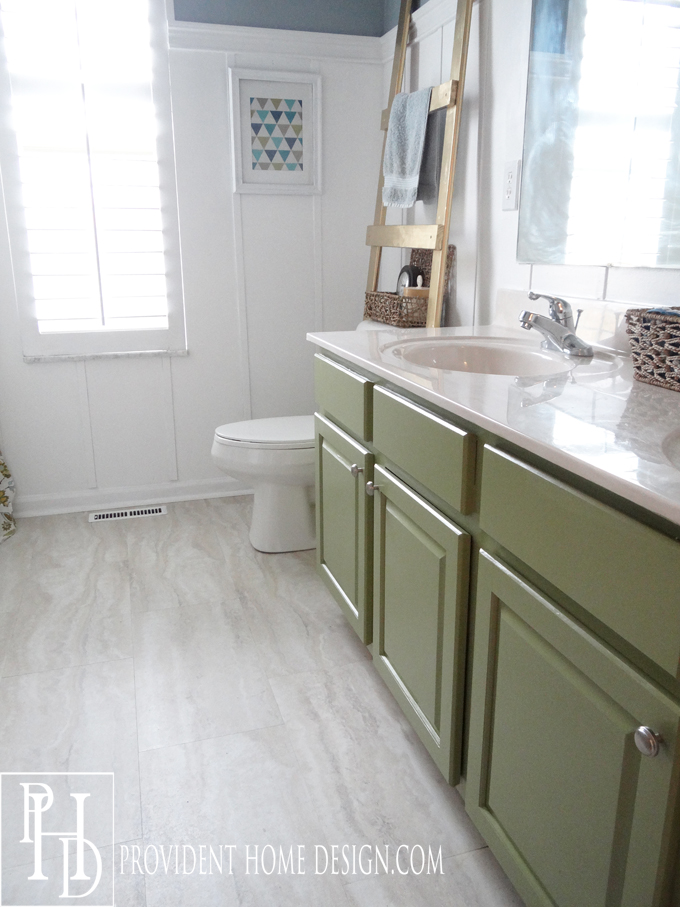 Kids and Guest Bathroom Maveover on a Budget