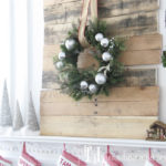 My Rustic Christmas Mantel & A DIY Pallet Project