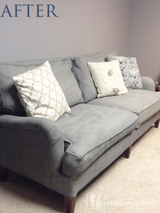 DIY Painted Couch