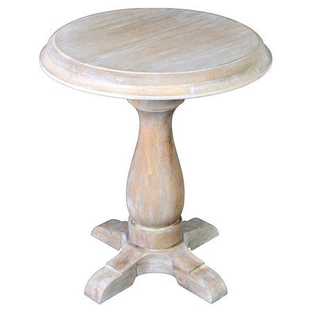 Joss and Main Pedestal Accent Table