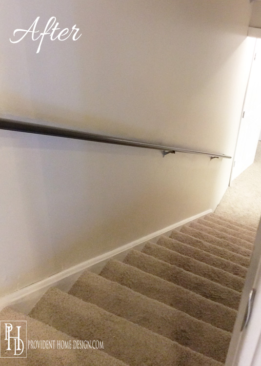 How to Paint a Stairway Railing