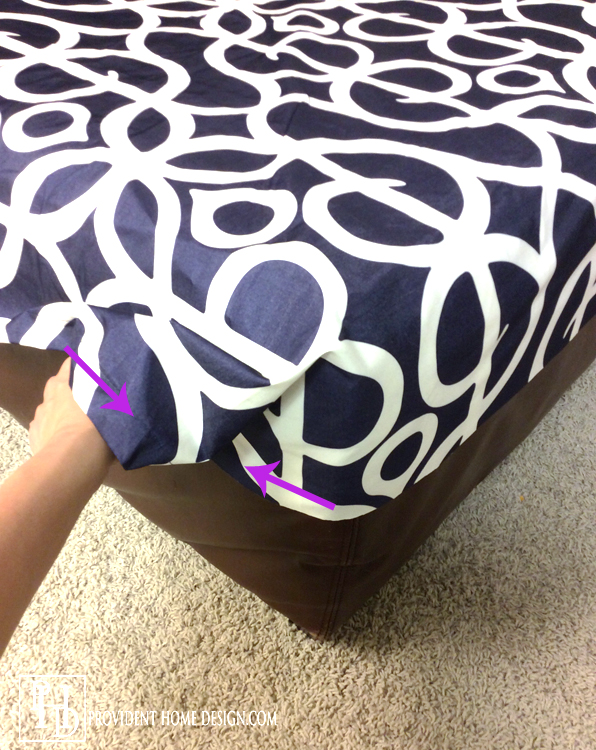 How to Reupholster an ottoman