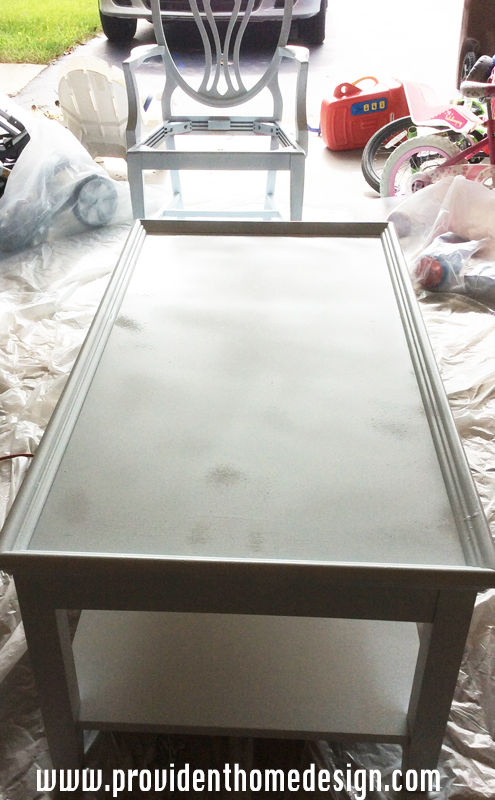 Painting a Coffee Table