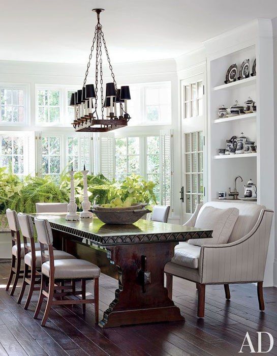 Neutral colored Dining Room