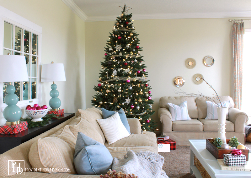Christmas Tree in Family Room