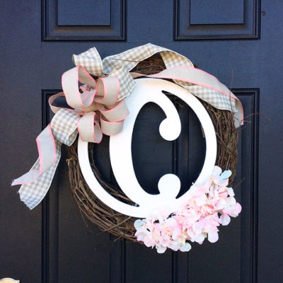 Easy Spring Wreath and 11 Curb Appeal Boosters