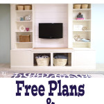 The Importance of Architectural Details & DIY Media Wall Unit