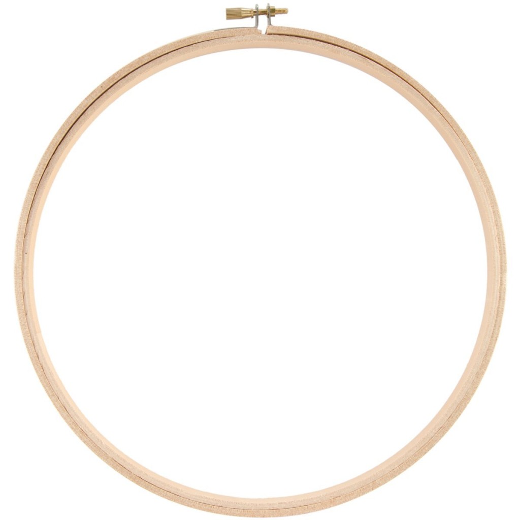 Embroidery Hoop for DIY Orb Light