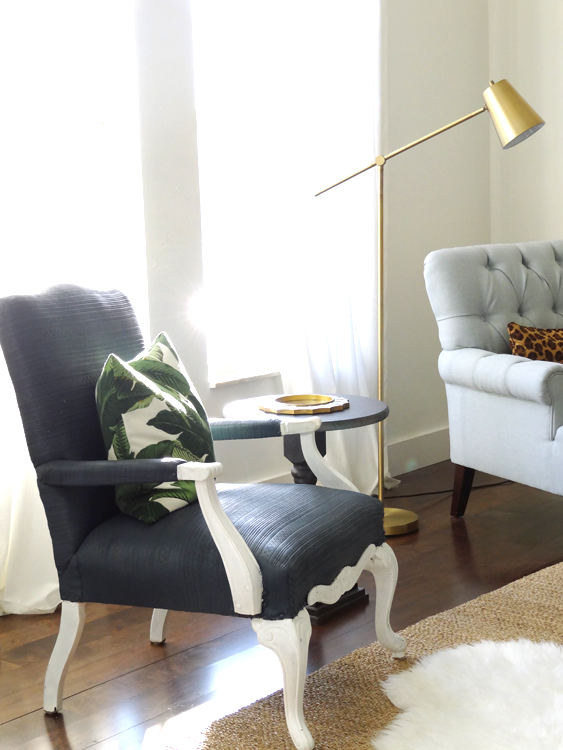 Living Room Chair Makeover