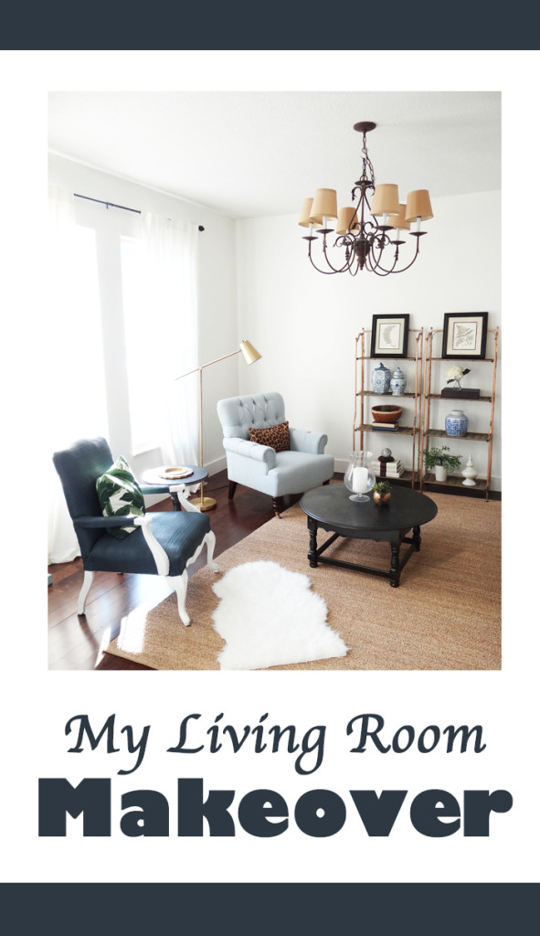 My Living Room Makeover on a Budget
