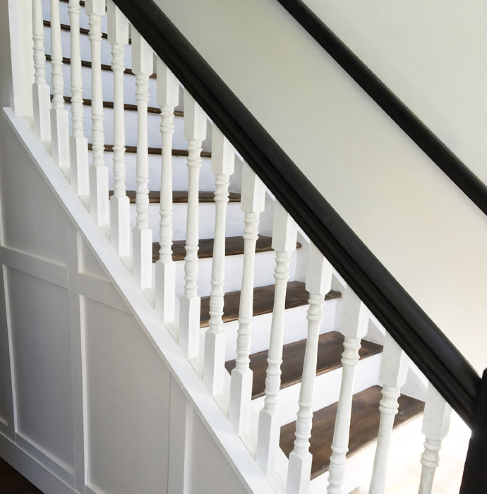 Stairs Makeover How to Stain Stairs
