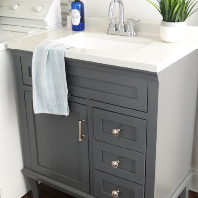 Laundry Room Makeover Reveal!