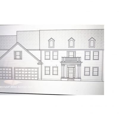 The Exterior Drawing of the House we are Building