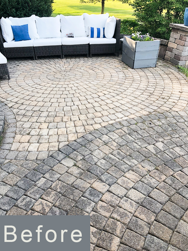 How To Remove Mildew And Mold From Paver Patio Concrete Surfaces - How To Clean Mold Off Patio Pavers